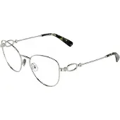Longchamp Lunettes de Vue LO2180 52/18/140 Silver Metal WOMAN LO2180
