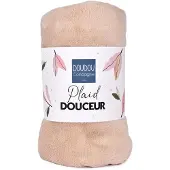 Doudou et Compagnie Decke 70x100cm beige (100 x 70 cm)