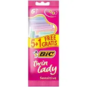 BIC Rasoir TWIN LADY PL 5+1