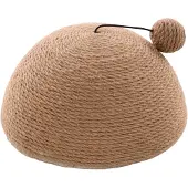 Flamingo Veda griffoir ovale beige pour chat