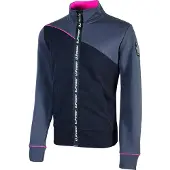 U Power Veste sweat Uranus, couleur : gris fuchsia, taille : XL