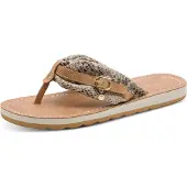 Tamaris Dames Séparateur d'orteils Des sandales Zehentrenner 1-27149-46 beige