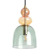 LEDKIA Suspension Métal Et Verre Baudelaire Vert