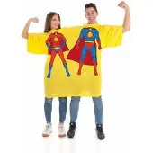 Creaciones Llopis T-shirt Double Super Héros Costume Birras