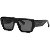 Philipp Plein Plein Starlight Sunglasses Noir Smoke/CAT3 Homme