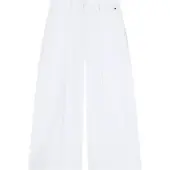 Armani Exchange pour femme. XW001999AF21531U0002 Bermuda Maxi blanc (XXS), Casuel, Coton