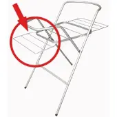 TEGA Séchoir pour support de bain blanc