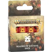 Games Workshop Warhammer Aos : Blades Of Khorne - Set De Dés