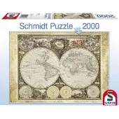 Schmidt Spiele Carte historique du monde