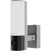 Ezviz Caméra de sécurité murale - - EL3 - 2K - Wi-Fi 6 - Détection IA - Vision nocturne couleur - Sirène