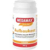 MEGAMAX Concentré de glucides et de protéines, goût chocolat, 500 g de poudre