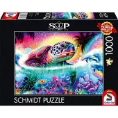 Schmidt Spiele GmbH PU1000T. S.Pike Neon Tortue Autre