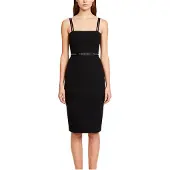 Calvin Klein Lv047f289g Sleeveless Dress Noir L Femme