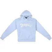 Dropsize Sweat-shirt 'EMBO' bleu / blanc