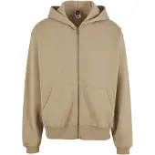 DEF Veste de survêtement beige foncé