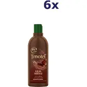 Timotei 6x Timitei Shampoo - 300ml - bruin intens