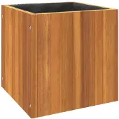 vidaXL Jardinière 35x35x35 cm bois massif d'acacia