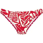 Buffalo Bas de bikini rouge / blanc