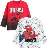 Cool Club T-Shirt 'SPIDER-MAN' rouge / noir / blanc