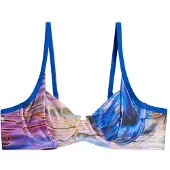 Desigual Hauts de bikini bleu roi / violet / orange / rouge