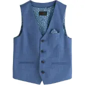 Next Gilet bleu roi