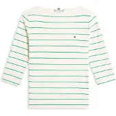 Tommy Hilfiger T-shirt 'NEW CODY' vert / blanc