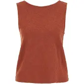 We fashion Haut rouille
