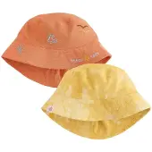Next Chapeau bleu clair / jaune / safran / orange