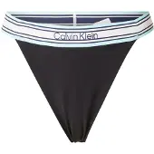 Calvin Klein Swimwear Bas de bikini beige / bleu clair / noir