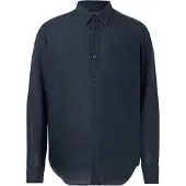 BOSS pour homme. 50567579 Chemise Relegant 6 navy (M), Casuel, Lin, Manche longue, Marine