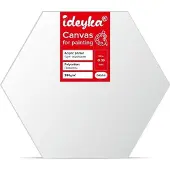 Ideyka Toile de peinture sur châssis hexagonal de 39 cm -