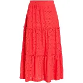 Vila Jupe 'VIAmalina' rouge clair