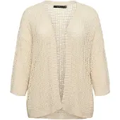 Vero moda Cardigan 'VMCBREEZY' crème