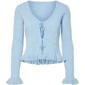 Pieces Cardigan 'PCRagnhild' bleu clair