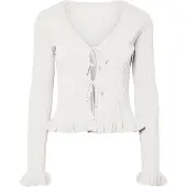 Pieces Cardigan 'PCRagnhild' blanc