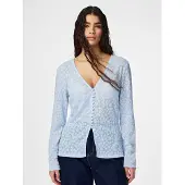Pieces Cardigan 'PCBaisy' bleu clair