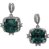 Avant Garde Boucles d'oreilles 'Dravina' vert