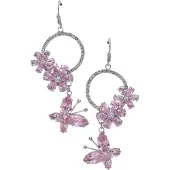 Avant Garde Boucles d'oreilles 'Aroa' rose clair