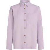 O'Neill Brenda Structured Long Sleeve Shirt Violet L Femme