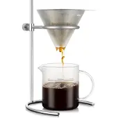 Bodum Station with glass jug, Cafetière, Argent