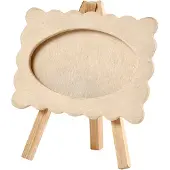 Creativ Company 574780, Cadre photo simple, Bois, Bois, Table, Rectangulaire, 135 mm