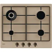 Candy Classic CHW6BRAV4WGT Avoine Intégré 60 cm Gaz 4 zone(s)