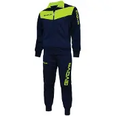 Givova Visa Fluo Tracksuit Jaune,Bleu 8-10 Years Enfants