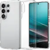 Spigen Coque Ultra Hybrid pour Samsung Galaxy S26 Ultra - Crystal Clear