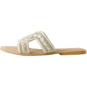 Next Mule 'Forever Comfort' or / blanc