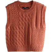 Next Pull-over marron châtaigne