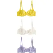 Next Soutien-gorge crème / kiwi / lavande