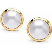 Avant Garde Boucles d'oreilles 'Virelle' blanc