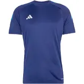 Adidas T-Shirt fonctionnel 'TIRO 26 ESSENTIALS' azur / bleu foncé / blanc