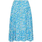 Usha Jupe beige clair / azur / blanc